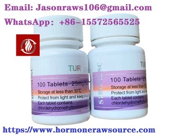 STROMUSC Turinabol 25mg עבור פיתוח גוף CAS:2446-23-3