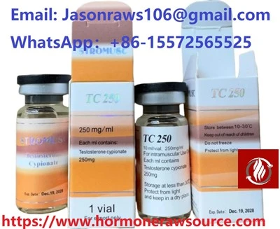STROMUSC באיכות מעולה טסטוסטרון Cypionate 250mg/ml עבור פיתוח גוף CAS:58-20-8